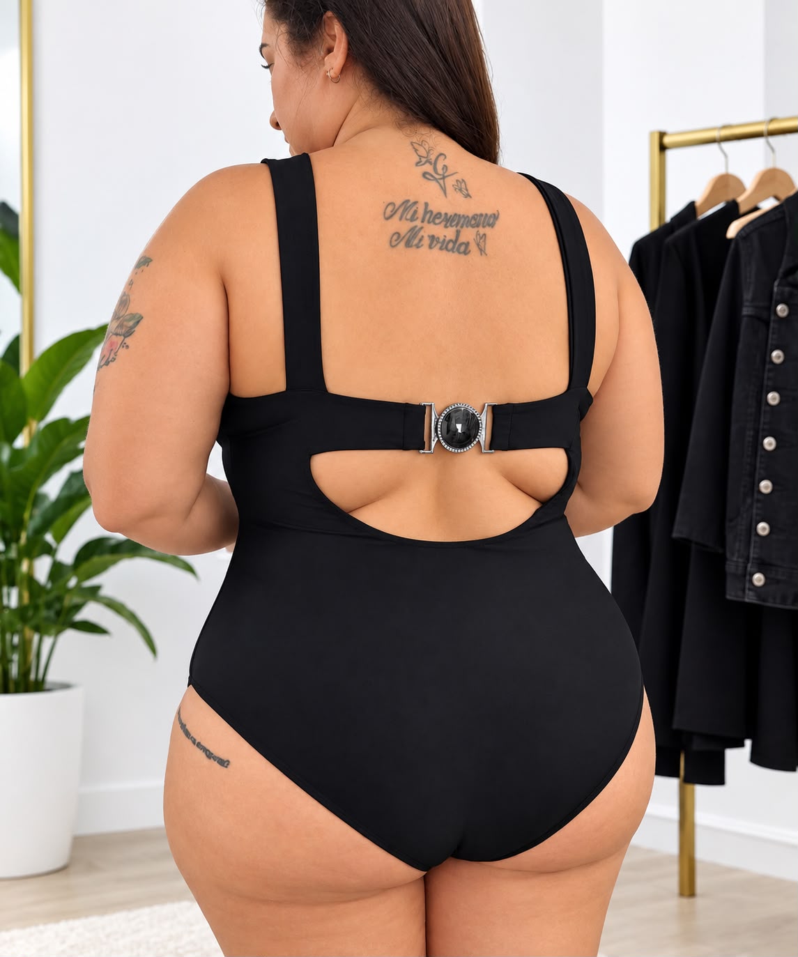 Curve – Badeanzug mit abnehmbarem Schwimmrock