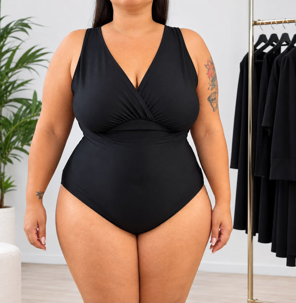Curve – Badeanzug mit abnehmbarem Schwimmrock