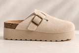 Mila – Comfort Clog Beige