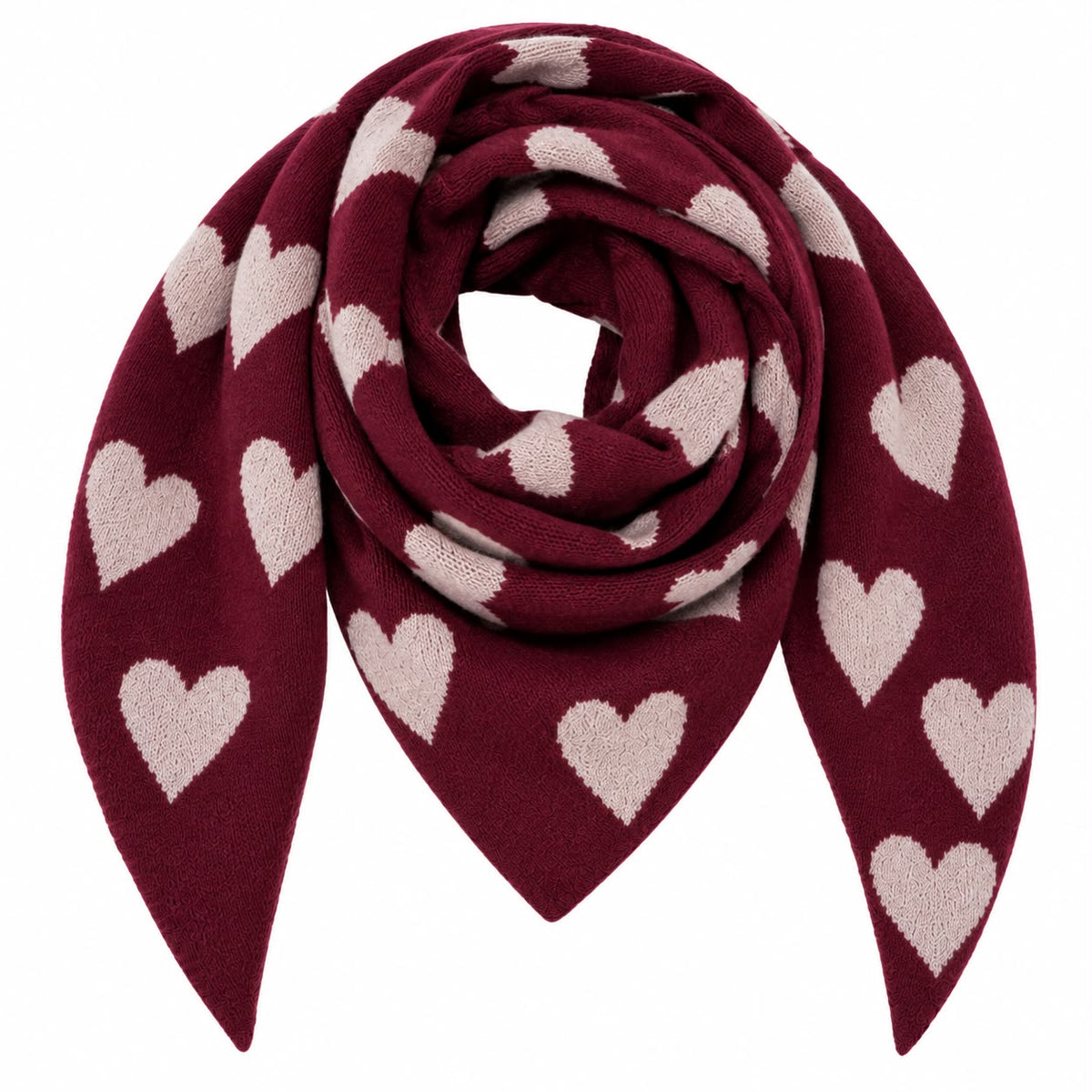 Heartly Cozy Dreiecksschal Versch. Farben