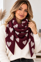 Heartly Cozy Dreiecksschal Versch. Farben