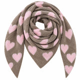 Heartly Cozy Dreiecksschal Versch. Farben