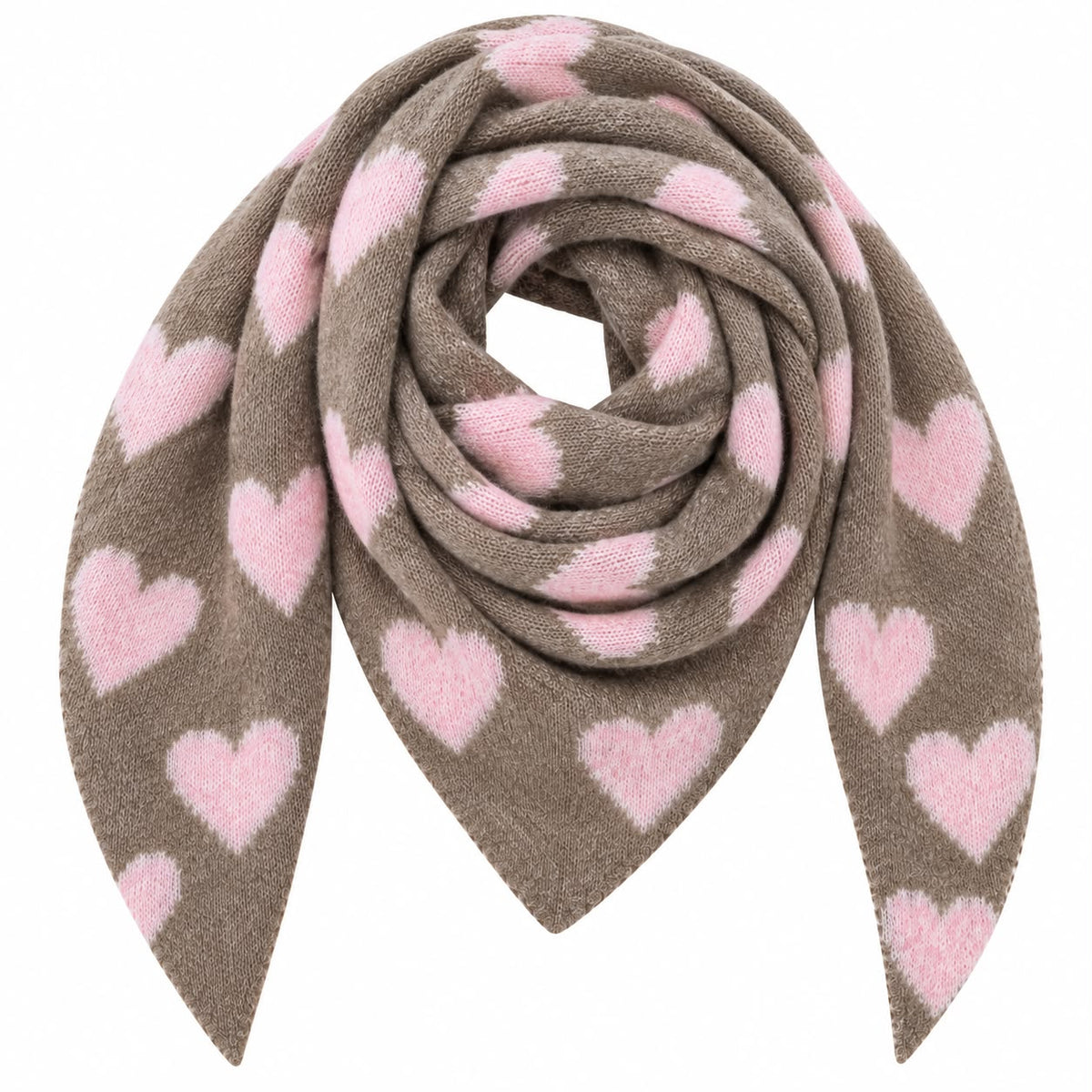 Heartly Cozy Dreiecksschal Versch. Farben