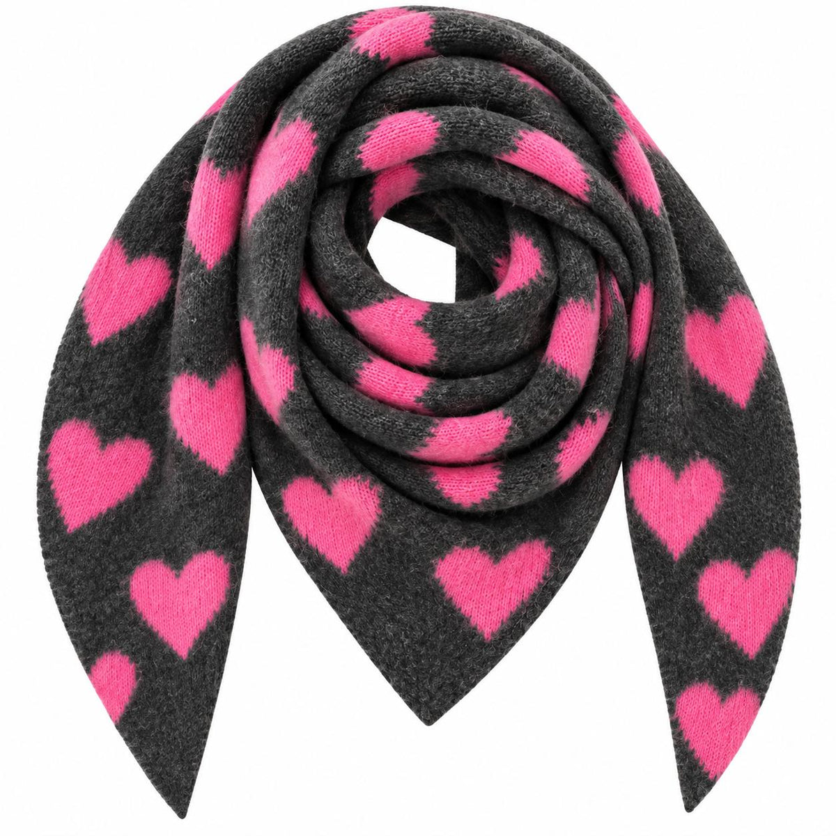Heartly Cozy Dreiecksschal Versch. Farben