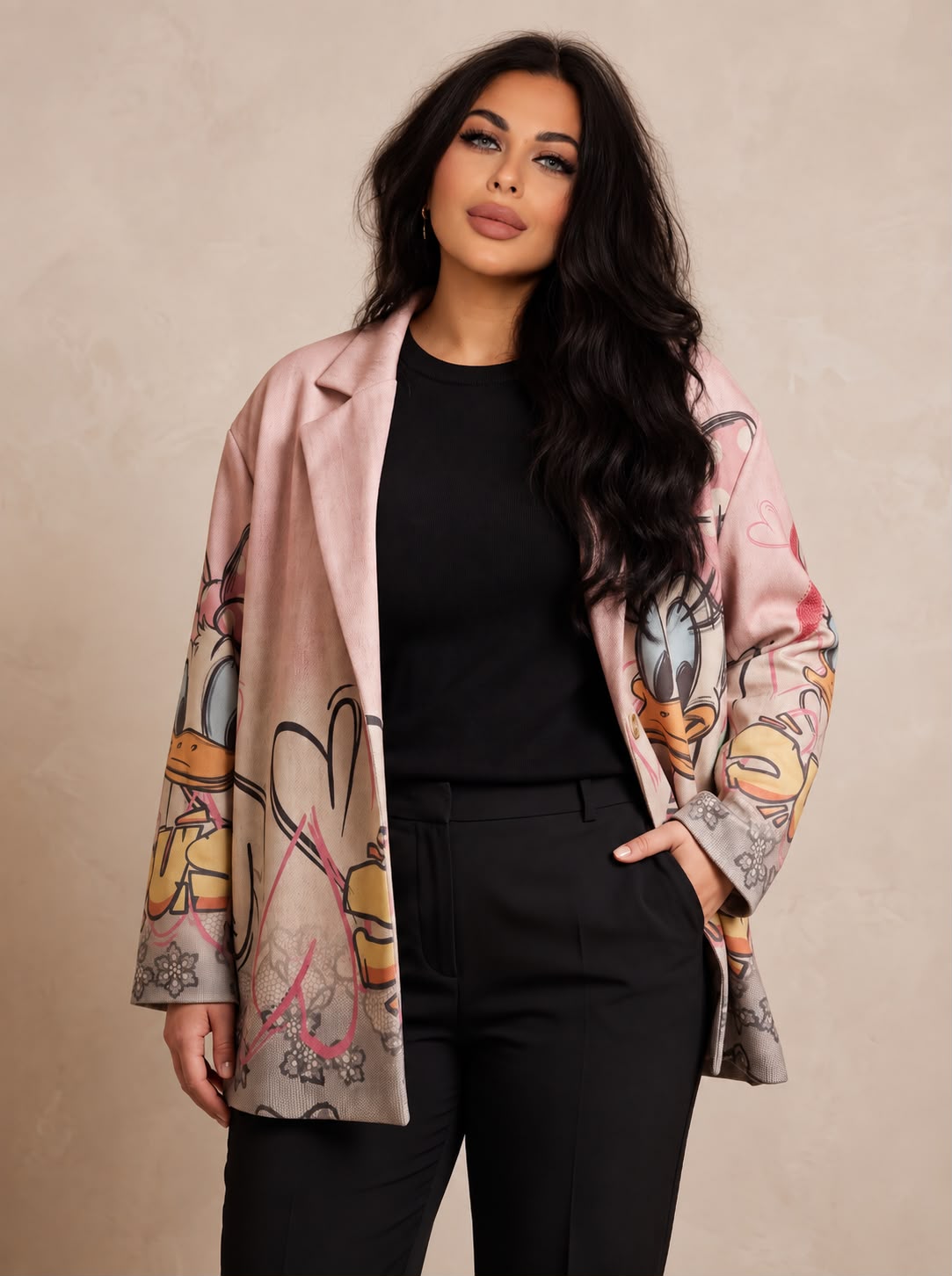 Pink Pop Art Blazer