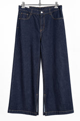 Nola Wide Leg Jeans – Dark Denim