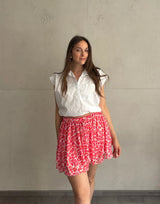 Leo Skort mit Leopardenmuster