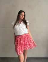 Leo Skort mit Leopardenmuster
